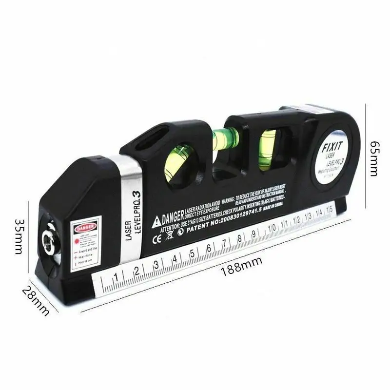 

Multifunctional level high precision measurement infrared level manual tool liner measurement ruler level K2G5