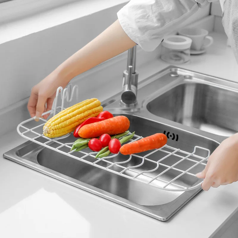 2020 многофункциональная кухонная подставка для посуды раковина мытья тарелка