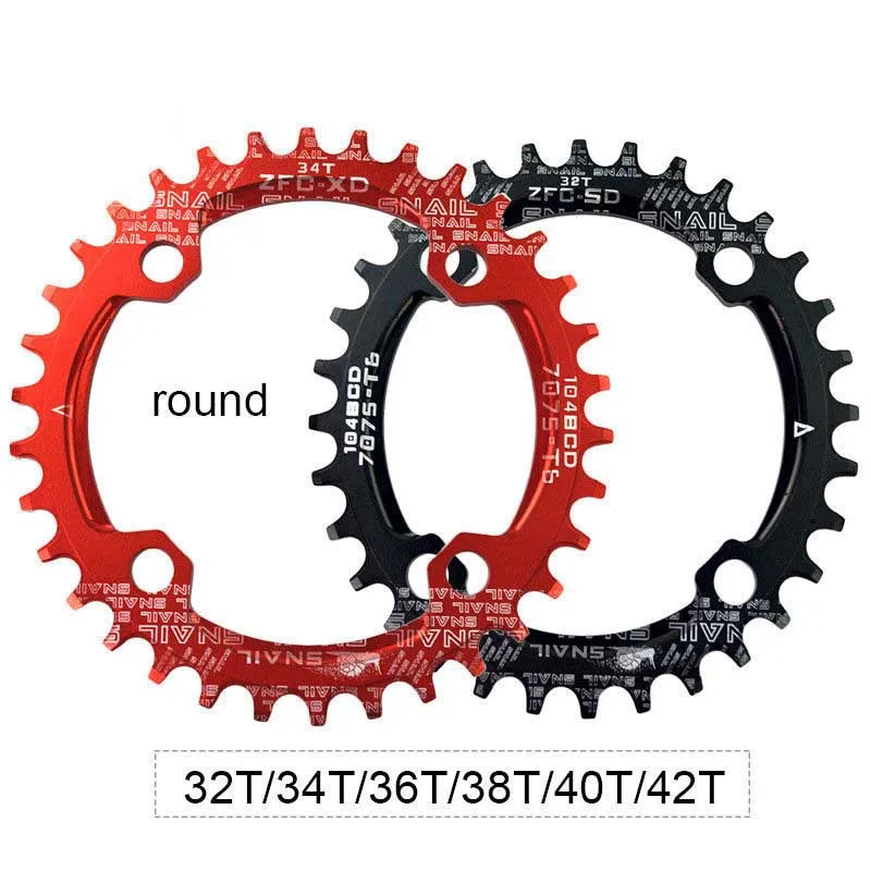Велосипедное колесо MTB, круглая звездочка, 32 T/34 T/36 T/38 T/40 T/42 T, зубчатая звездочка, велосипедное кольцо, круг, шатун, велосипедные части