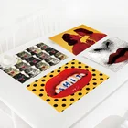 Декоративный коврик для стола Tema E Variazioni, в скандинавском стиле, коврик для посуды для обеденного стола