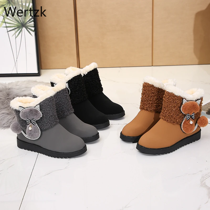 Зимние ботинки женская обувь женские модные теплые ботильоны зима 2019 новые