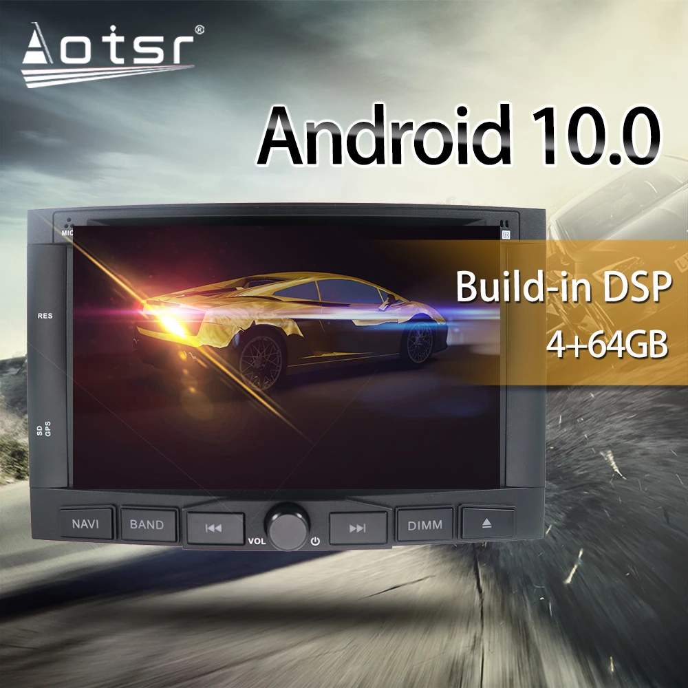 Для Peugeot 3008 5008 2009 2011 Автомобильный мультимедийный радио плеер стерео экран Android 10