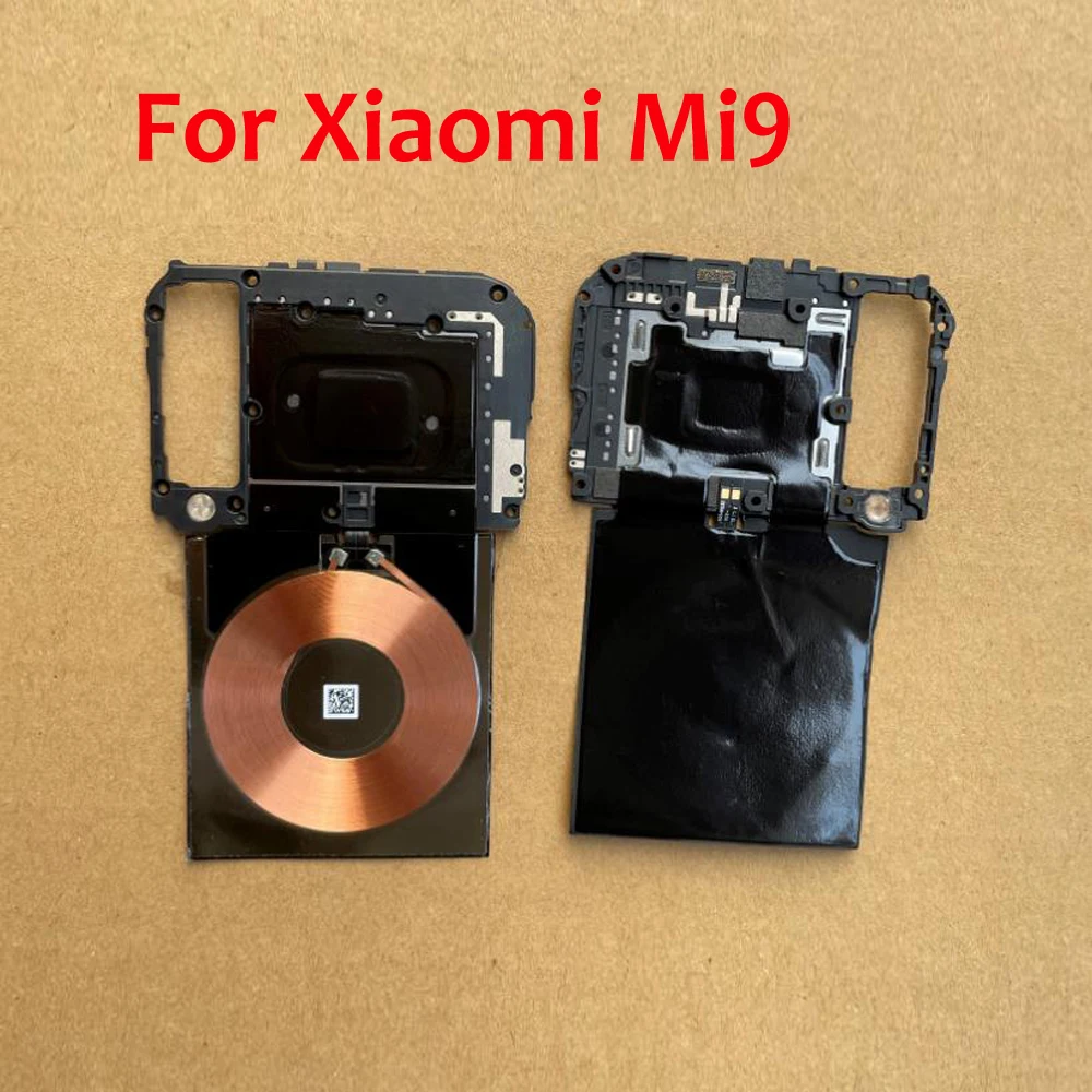 

Original Mainboard Cap For Xiaomi 9 Mi9 M9 Motherboard Cover Back Shell with WIFI antenna NFC Wireless charge flex cable + Flash