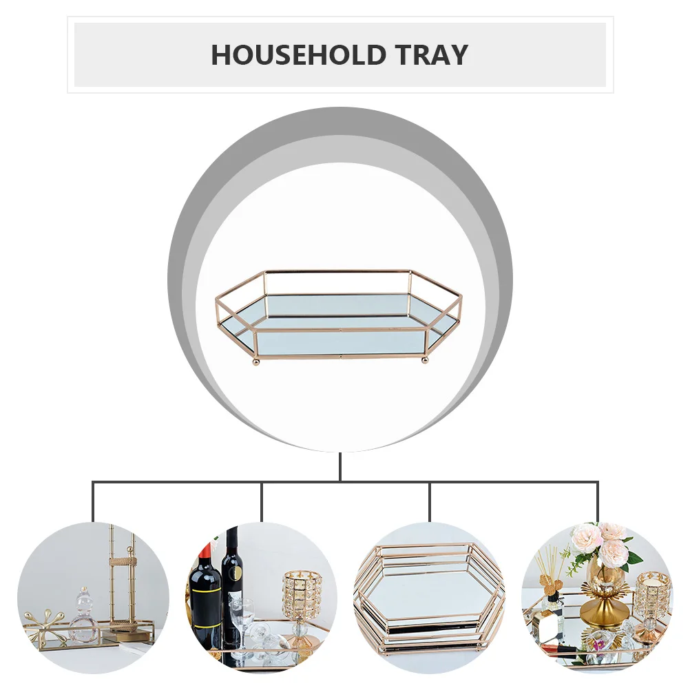

Simple Fruit Tray Dessert Rack Practical Candy Storage Tray for Home Office
