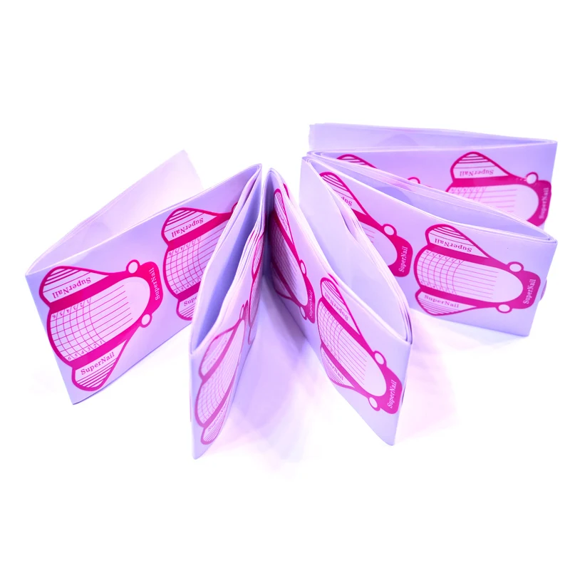

FWC 10/50 PCS Nail Form DIY Design Nail Art Extension Guide Forms Acrylic UV Gel Nail Art Tip Sticker Manicure Tips Shape Access