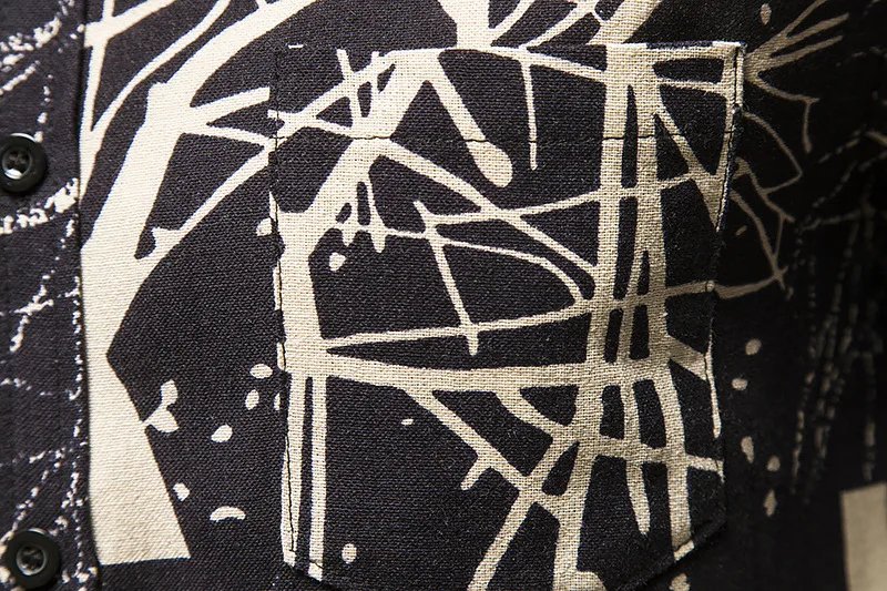 Мужская гавайская рубашка с коротким рукавом винтажная уличная одежда в стиле