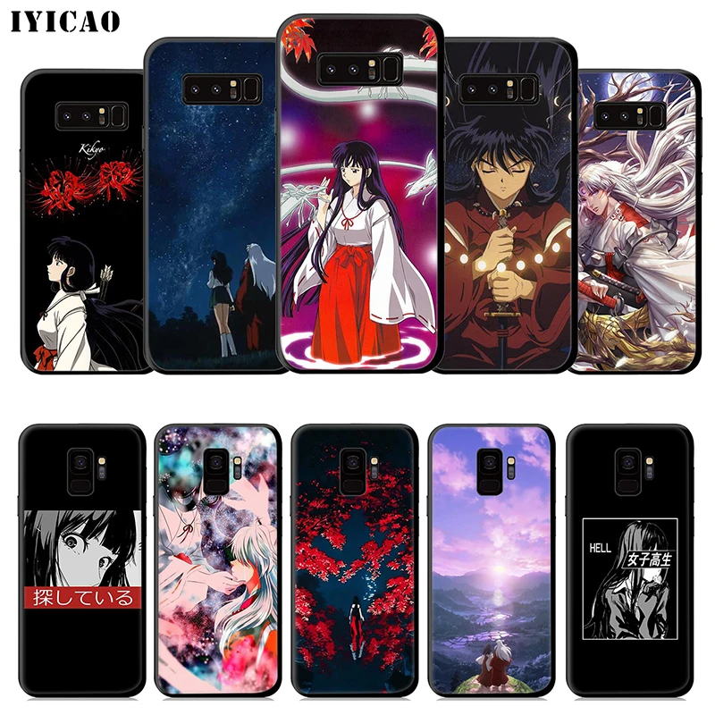 IYICAO Inuyasha Аниме мягкий чехол с мультяшным рисунком для samsung Galaxy S10e S10 S9 S8 Plus S6 S7 Edge Note
