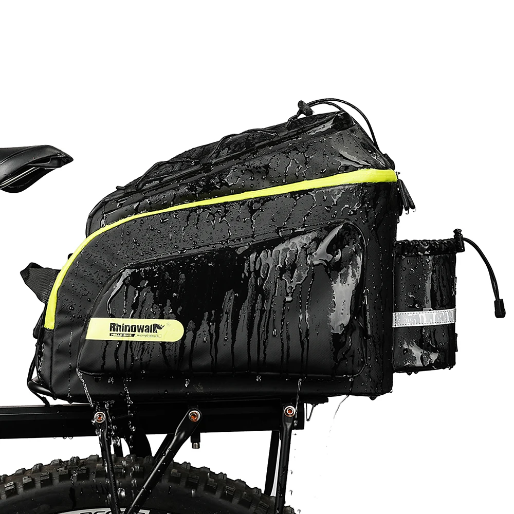 17L велосипедная сумка для багажника водонепроницаемая Полиэстеровая MTB заднего