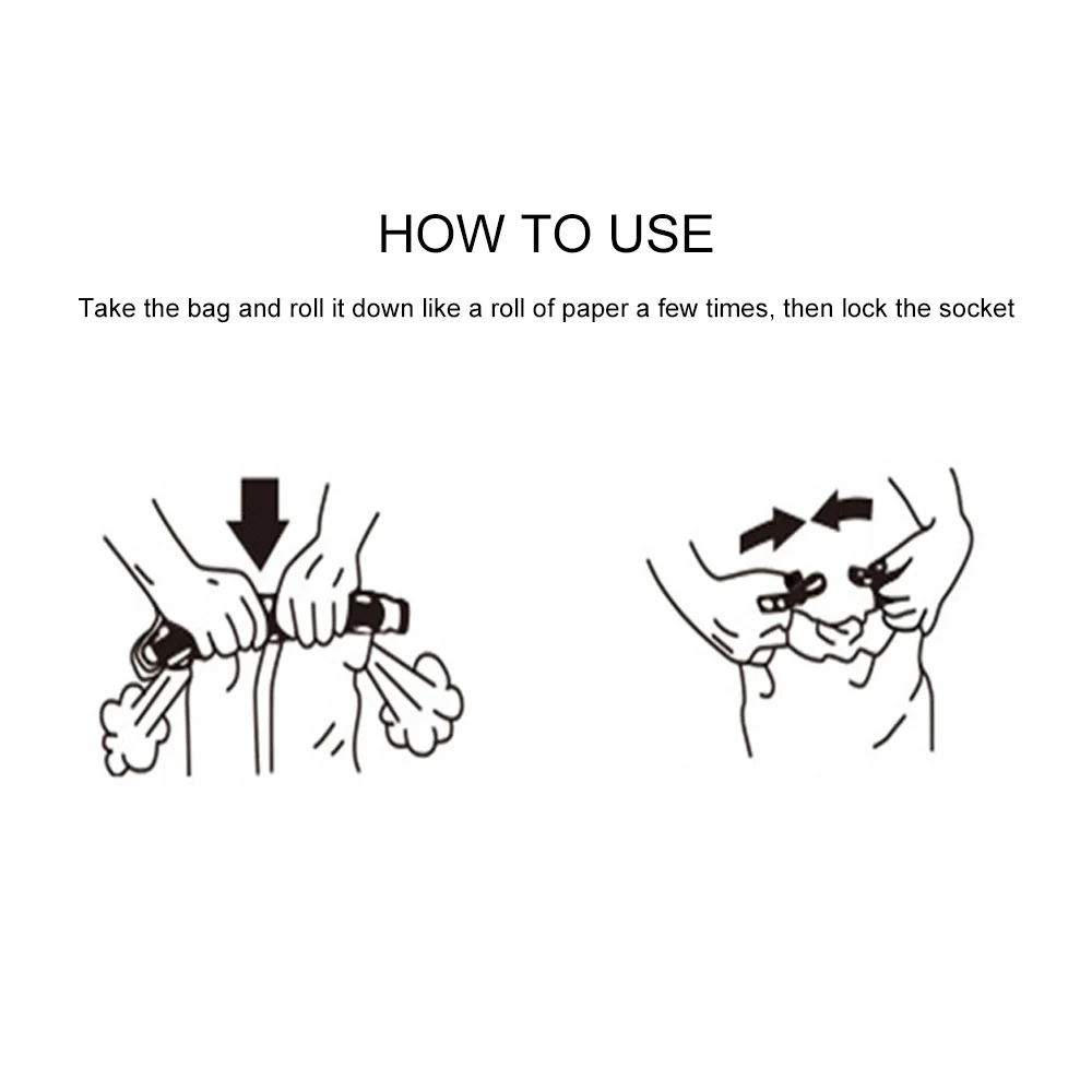 

Waterproof Backpack with Adjustable Shoulder Straps Dry Bag for Outdoor Swimming Floating Fishing Surfing