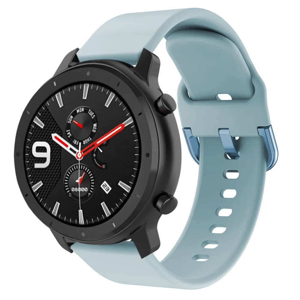 20 мм 22 мм спортивный ремешок для часов Ремешок Для Xiaomi Huami Amazfit GTR 47 мм Stratos 2 2S ремешок для часов Amazfit GTR 42 мм GTS ремни