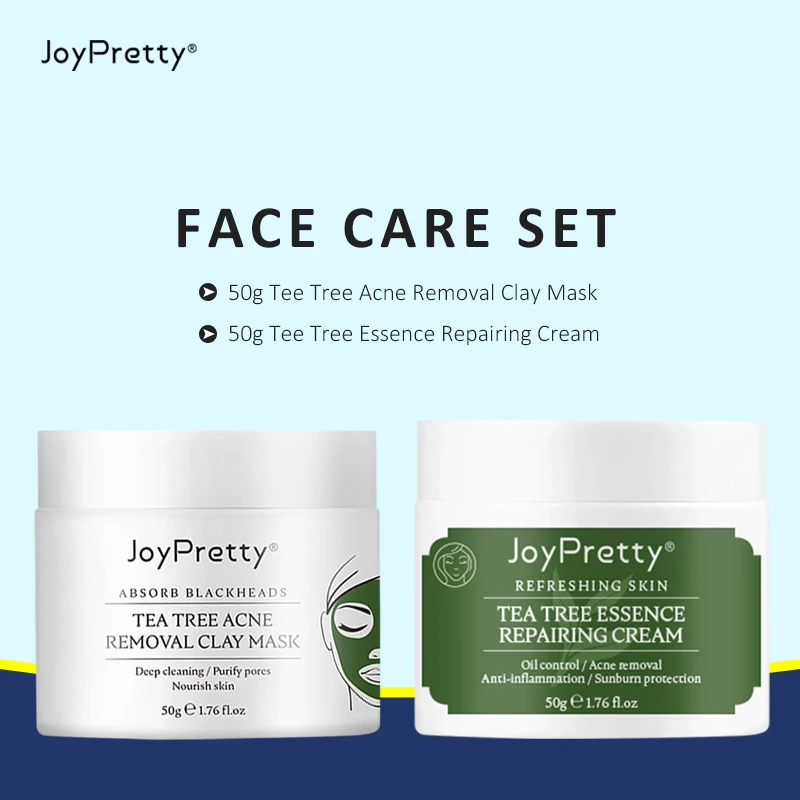 Набор Joypretty для лечения акне и прыщей на лице восстанавливающий крем удаления