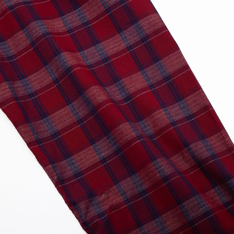 

Plaid Shirt 2020 New Autumn Winter Red Checkered Shirt Men Shirts Long Sleeve Cotton Male Check Shirts Oversized