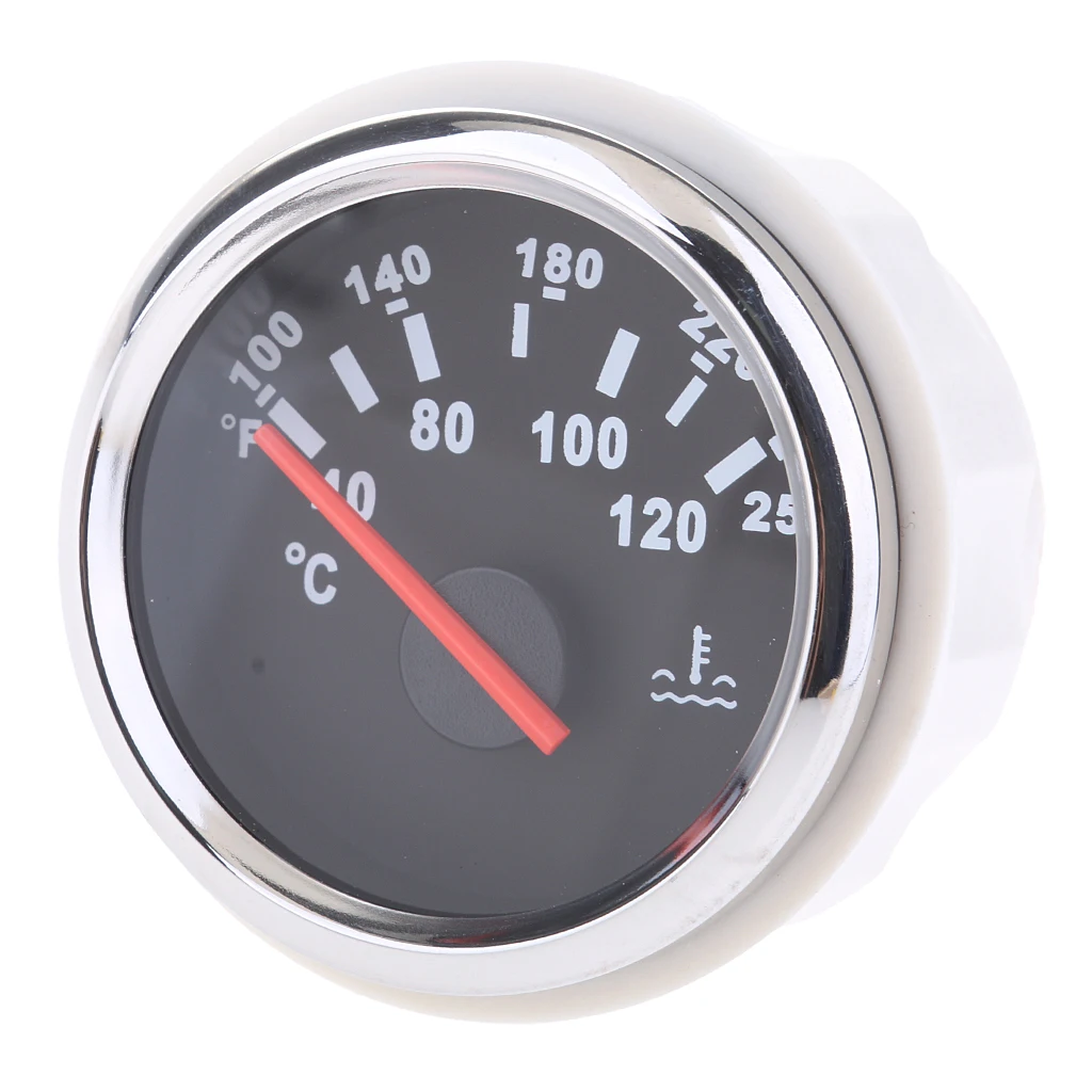 52mm 2&quot 9-32V Waterproof Boat Marine Water Temperature Gauge | Автомобили и мотоциклы