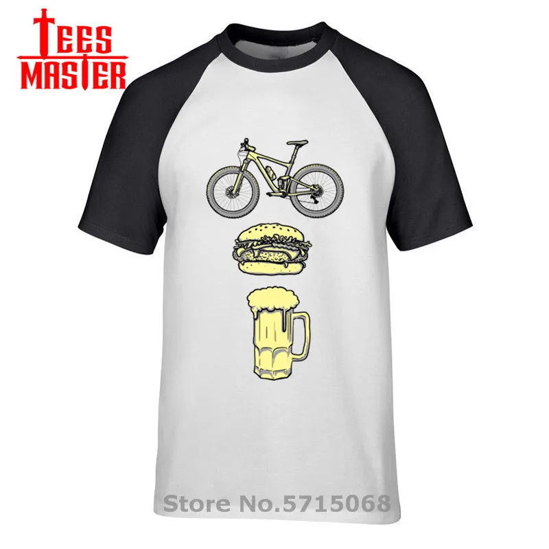 Футболка мужская хлопковая с графическим принтом модная тенниска для езды на