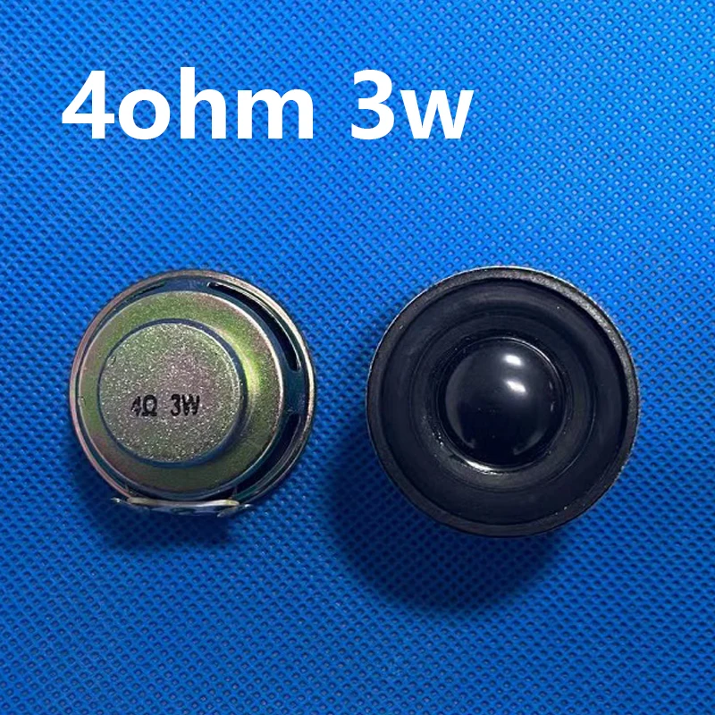 

6 шт Мини Портативный Динамик s 40 мм 4 Ом 5 Вт 22 мм полный спектр Динамик и резиновой подошвой, с боковой NdFeB магнитный громкий Динамик звука дом...