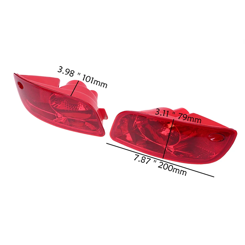 Задние стоп-сигналы POSSBAY корпус для Hyundai Santa Fe (см) 2007 2008 2009 предфазная фара красная