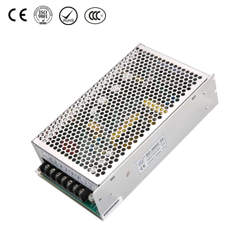 200W 12V 16.7A SD 200B 12 sinlge выход DC преобразователь источник питания для промышленного