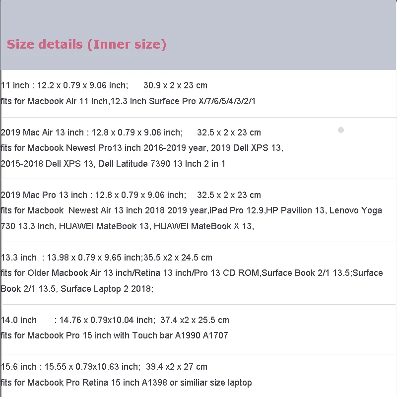 mosiso laptop sleeve case for macbook xiaomi dell asus lenovo surface air pro 13 14 15 16inch 2019 2020 soft notebook sleeve bag free global shipping