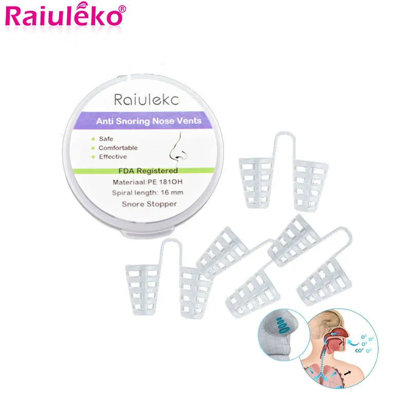 4 шт. = 1 коробка анти храп дыхательный аппарат стоп устройство против храпа