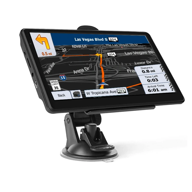 

GPS Navigator 7inch Navigation Display 800*480 Head Up Navigator Device High Definition Car Navigation Gauge Navigation Scanner
