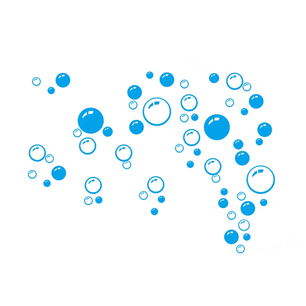 DIY настенные Стикеры для художественного оформления Детские Ванная комната