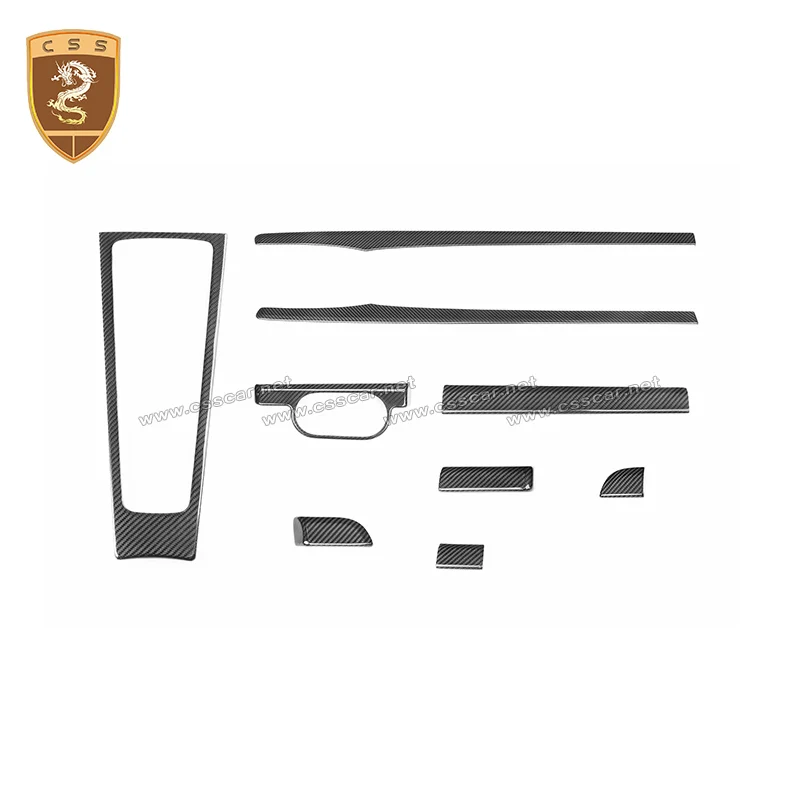 Внутренняя отделка дверной панели из углеродного волокна для Porsche 911 718 Boxster