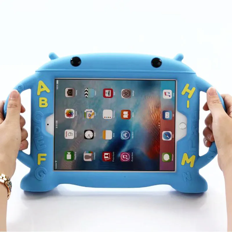 Чехол для iPad 6 го 8 поколения чехол Air 4 2020 Pro 11 Мягкий Силиконовый противоударный 2 9