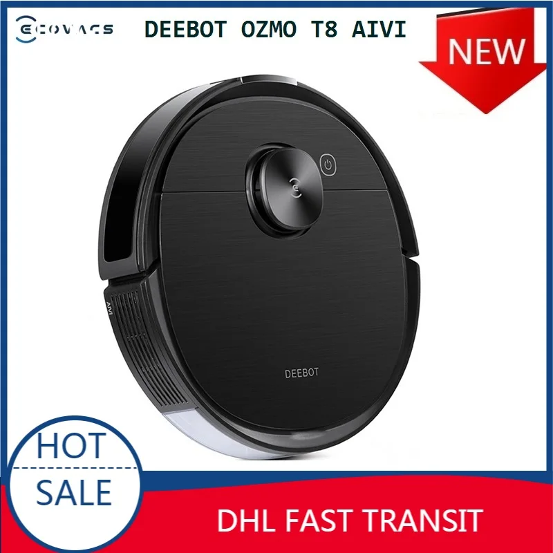 Робот пылесос ECOVACS DEEBOT OZMO T8 AIVI робот для уборки дома с дистанционным управлением