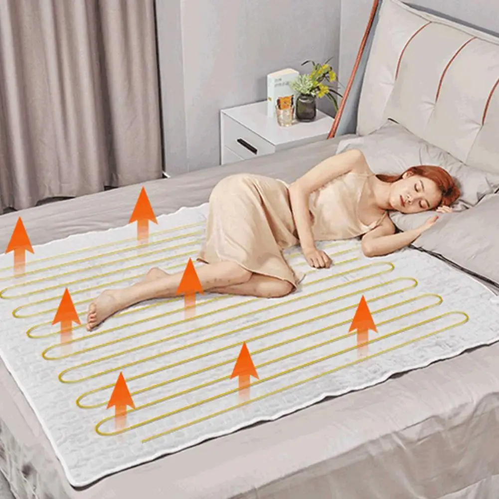 Фланелевое электрическое одеяло с подогревом 220 В 50x60 дюймов | Дом и сад