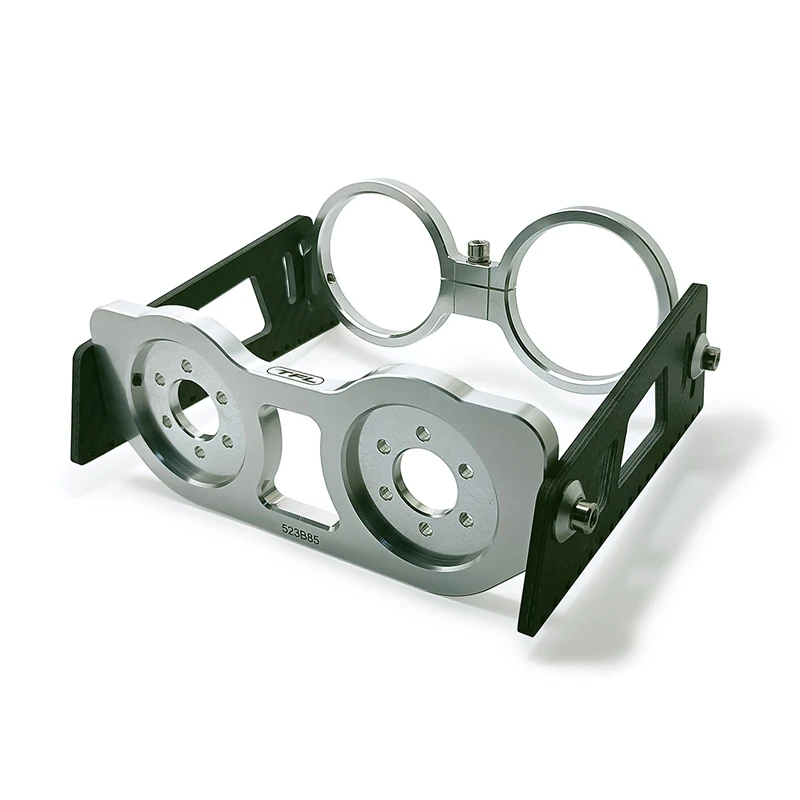 

140x179x100mm 56 Double Motor Frame Seat Support for Brushless Electric Boat Carbon Fiber Remote Control Model Spare Parts