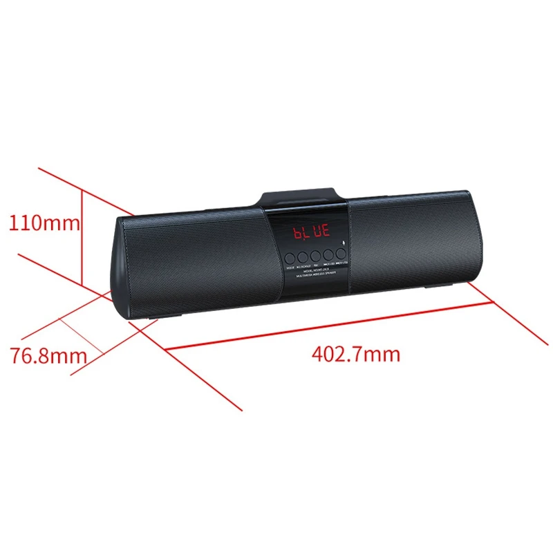 

Bluetooth 4.0 Speaker Portable Bluetooth Wireless Speaker Hifi Subwoofer Speaker Stereo Surround Sound Wireless Speaker