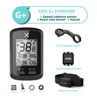 Беспроводной велокомпьютер XOSS GG + GPS, Bluetooth ANT + для датчиков частоты вращения педалей, трекер, велосипедные аксессуары
