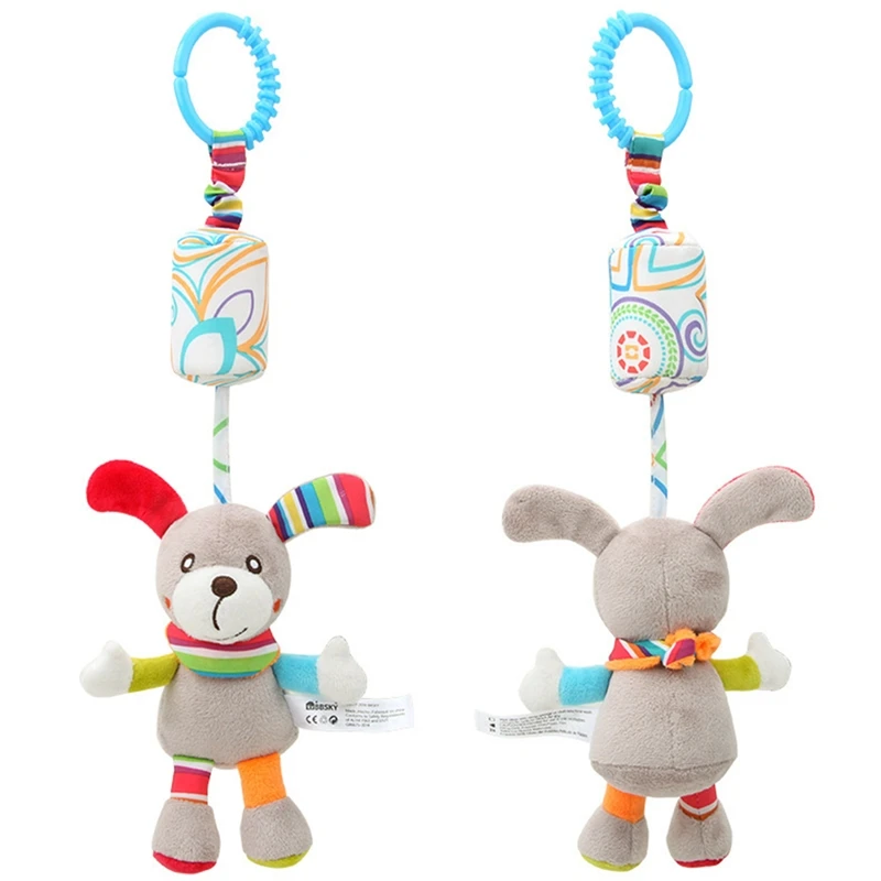 

Newborn Baby Plush Stroller Toys Baby Rattles Mobiles Cartoon Animal Hanging Bell Educational Baby Toys 0-12 Months Speelgoed
