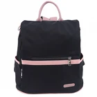 Повседневный Рюкзак из ткани Оксфорд для женщин, черные водонепроницаемые нейлоновые школьные сумки для девочек-подростков, Высококачественная модная дорожная сумка-тоут, 2020