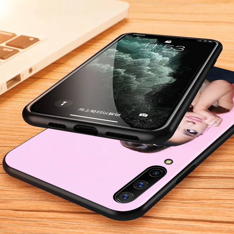 

Beauty Music Girl for Samsung Galaxy A90 A80 A70 A60 A50 A40 A30 A20 A10 M60S M40 M31 M30 M21 M20 M10 Black Phone Case