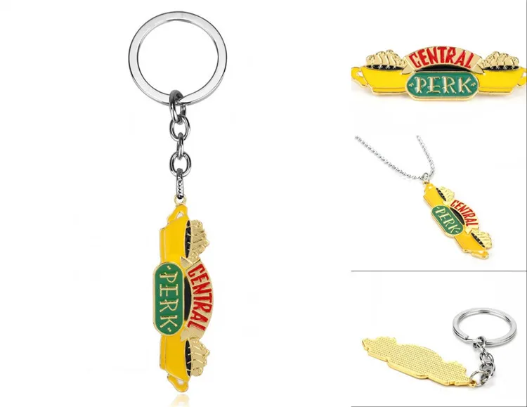 ТВ показать брошка Друзья Central perk Кофе кулон времени брелок с жетоном Pin Косплэй