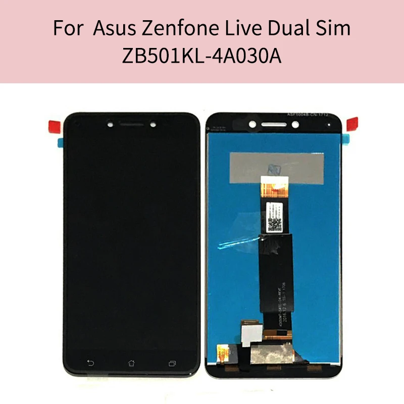 WEIDA 5 0 pulgadas para Asus ZenFone Live ZB501KL X00FD A007 pantalla LCD con panel tactil marco digitalizador ZB5 | Мобильные
