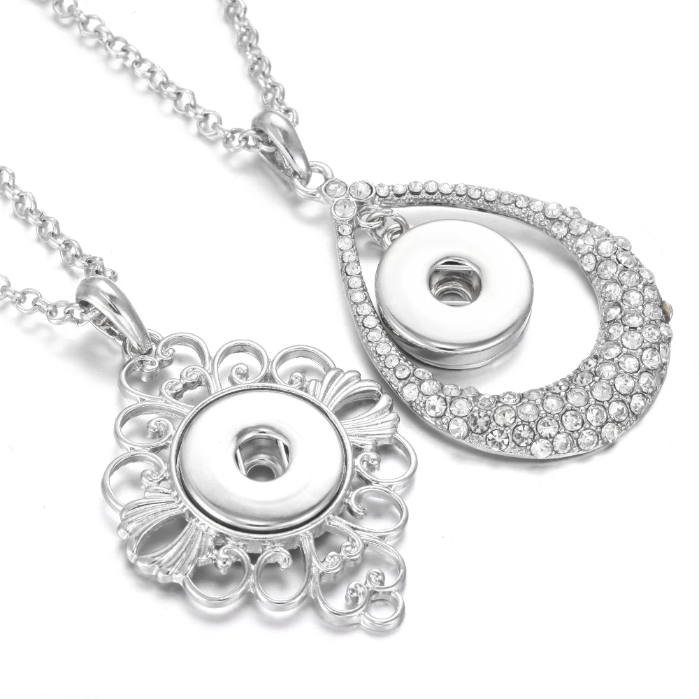 Новые ювелирные ожерелья с застежкой винтажные металлические Кристаллы Стразы