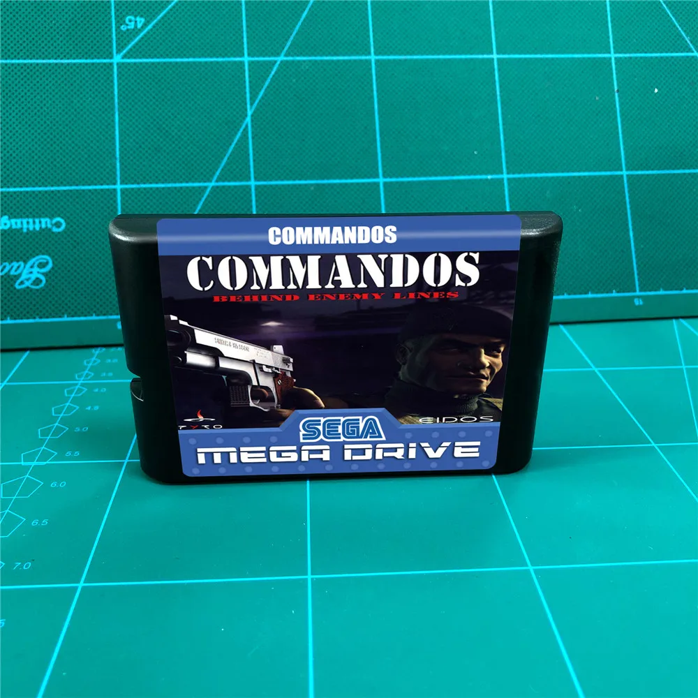 16-битный игровой Картридж для консоли MegaDrive Genesis | Электроника