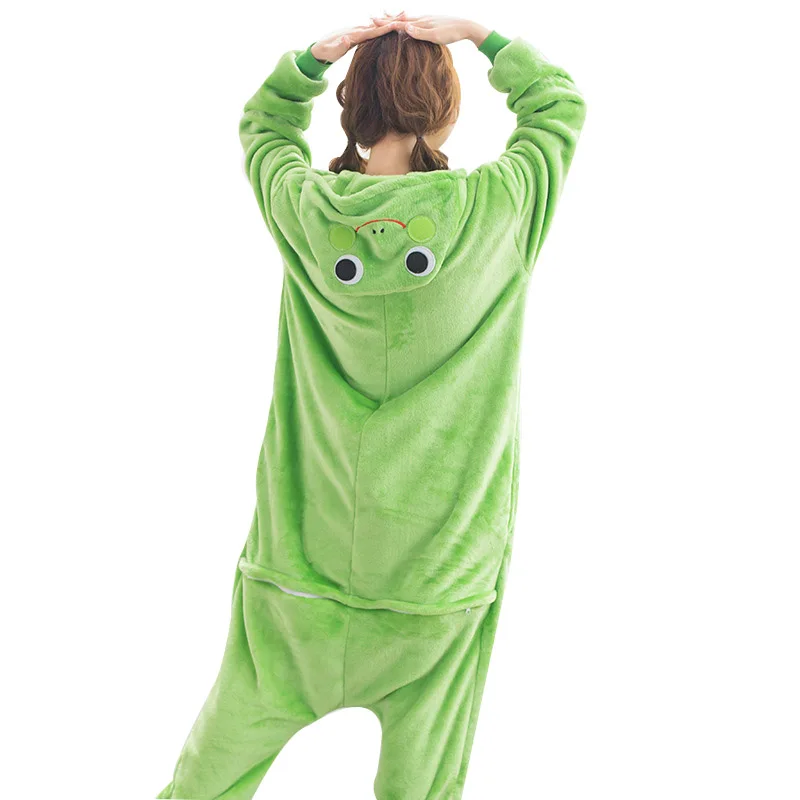 Кингуруми Акула Пикачу Onesie взрослых женщин животных пижамы набор фланелевые теплые мягкие пижамы зимний комбинезон пижамы Косплей - Цвет: as picture
