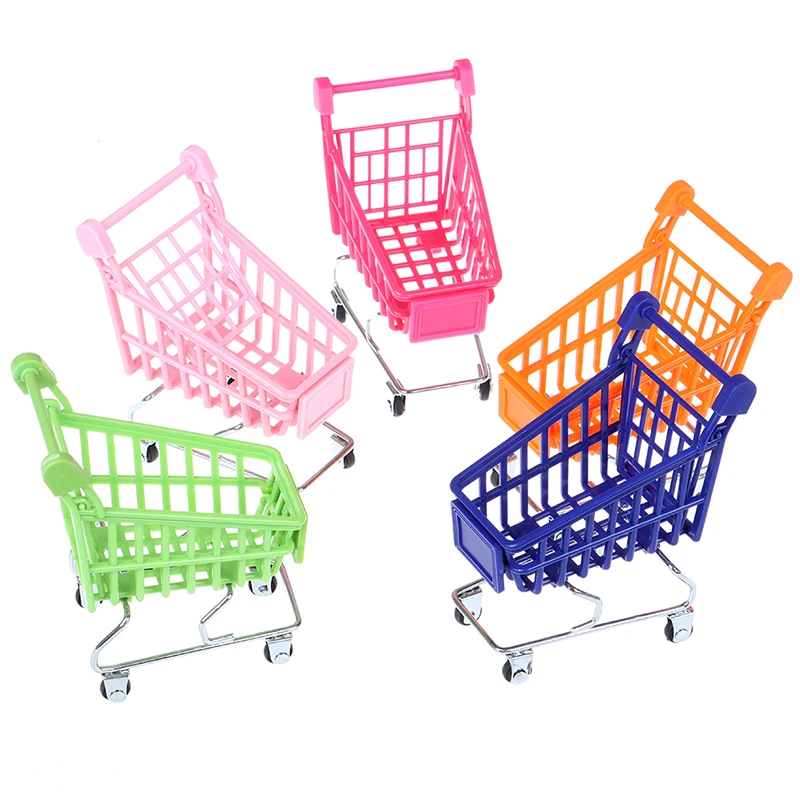 Мини корзина тележка из супермаркета хозяйственная Корзина Режим хранения