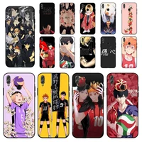 yndfcnb hot haikyuu hinata anime volleyball phone case for huawei honor 8 x 9 10 20 v 30 pro 10 20 lite 7a 9lite case