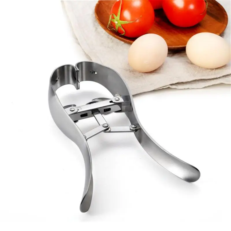 

Practical Metal Egg Scissors Topper Cutter Shell Opener Stainless Steel Boiled Raw Egg Open Creative Kitchen Gadgets Wholesale
