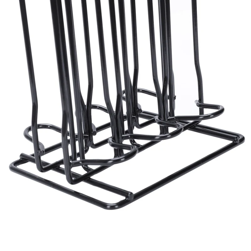 1Pc Coffee Pod Holder Stand Capsule Rack For Nespresso 60 Capsules Black Plastic Spray Treatment | Дом и сад