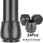 Силиконовые колпачки для ножек стола, защитные накладки на ножки, 24 шт.