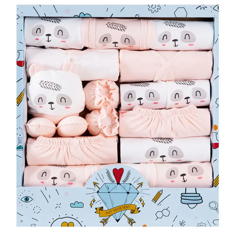 18 шт./лот Одежда для новорожденных девочек 100% хлопок летняя одежда малышей мягкая