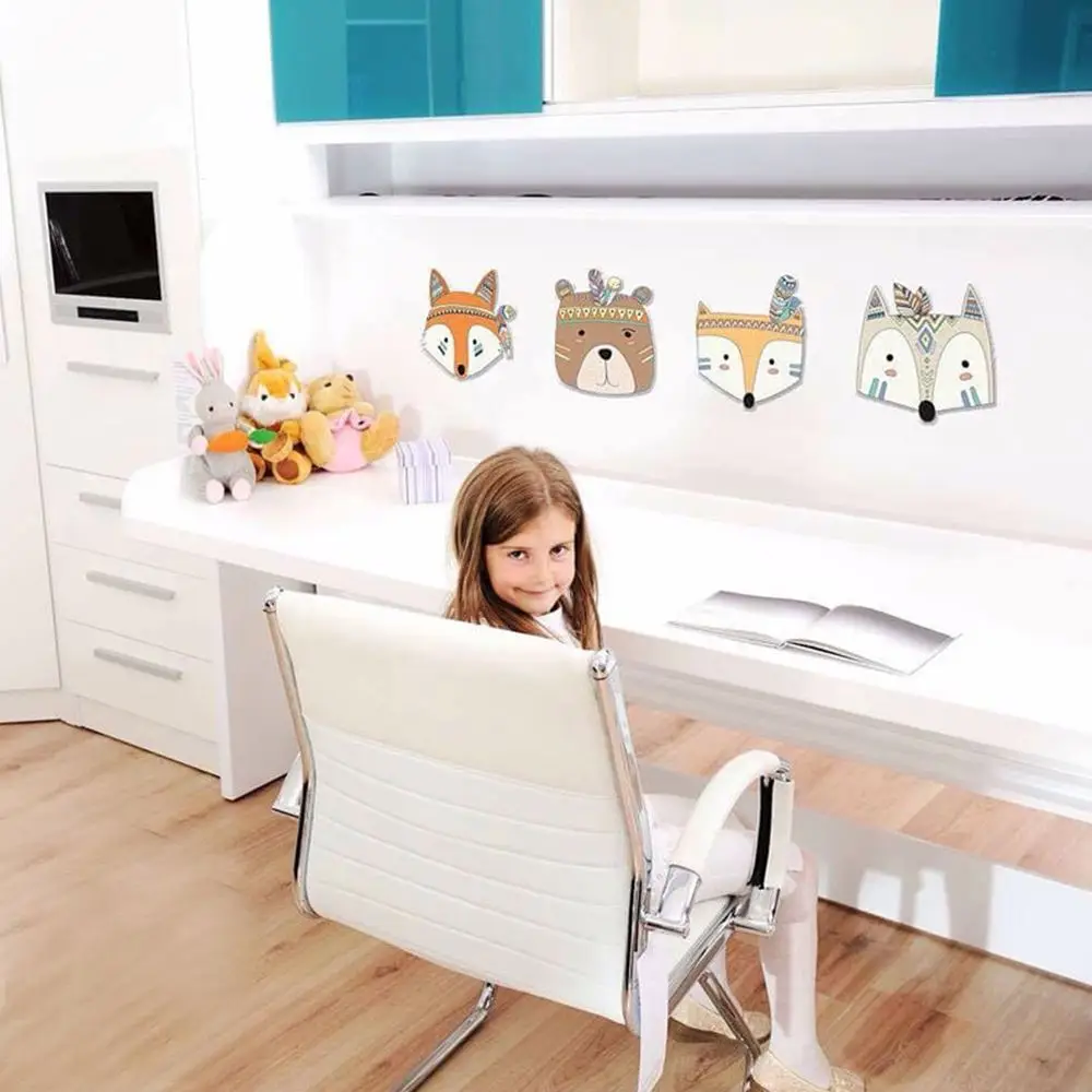 Самоклеящиеся 3D-наклейки на стену сделай сам милая семья котенков животных для