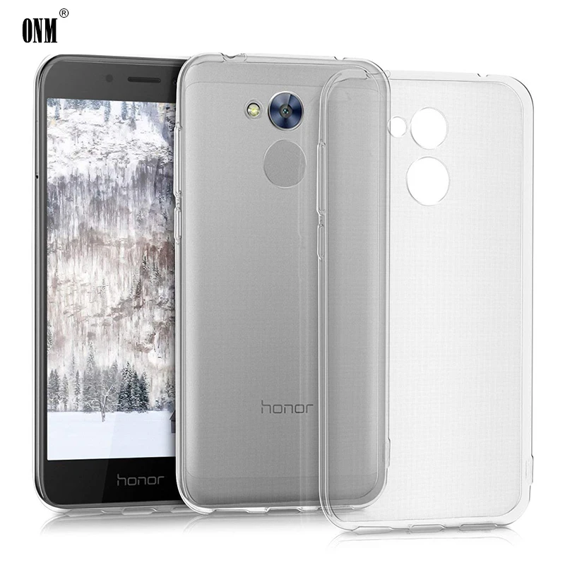 Чехол для huawei Honor 6A 6C 6X TPU Силиконовый Прозрачный Бампер Мягкий чехол для huawei Honor 6A Pro 6CPro прозрачный чехол на заднюю панель