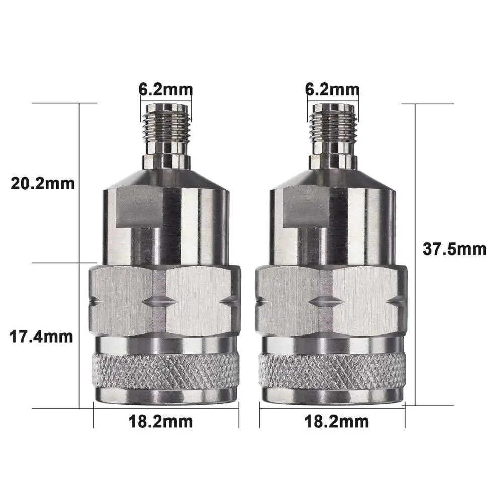 RF Coaxial 50ohm N Male to SMA Female DC- 18GHZ Test Connector Adapter Stainless steel Coax | Обустройство дома
