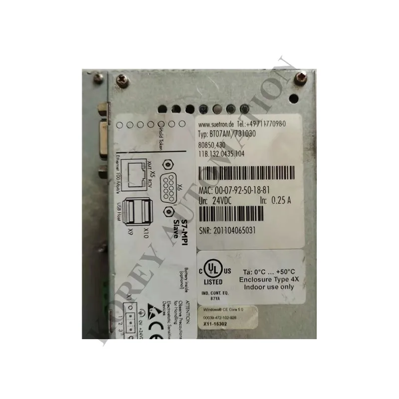 

In Stock SUNTRON Touch Screen HMI BT07AM/731030